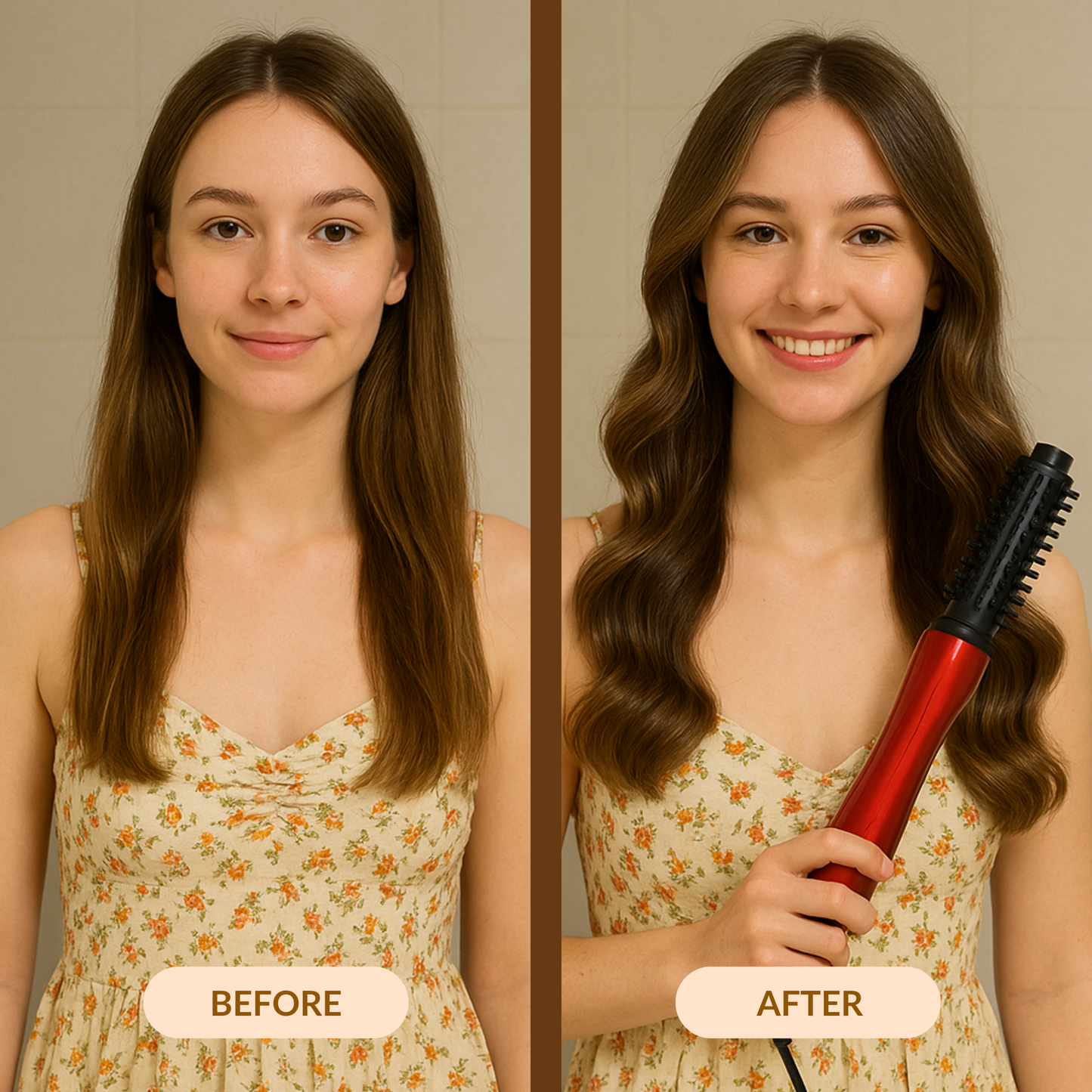 Hair Dryer Brush 2 in 1